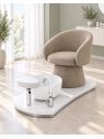 Poltrona Podo Pedicure Manicure Tavolo Nails Aspiratore Unghie Lettino Massaggio Reception Banco Cassa Arredamento Centro Esteti