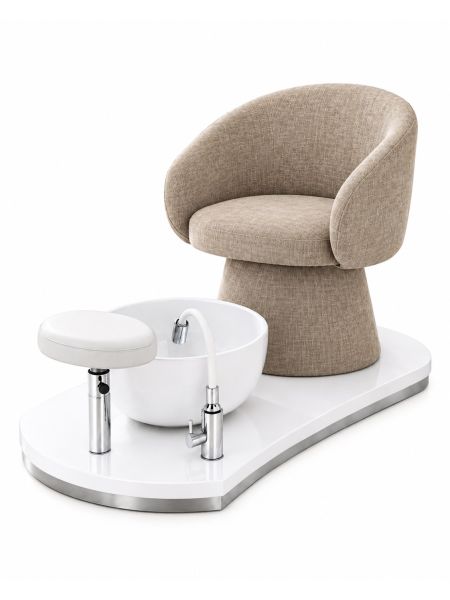 Poltrona Podo Pedicure Manicure Tavolo Nails Aspiratore Unghie Lettino Massaggio Reception Banco Cassa Arredamento Centro Esteti