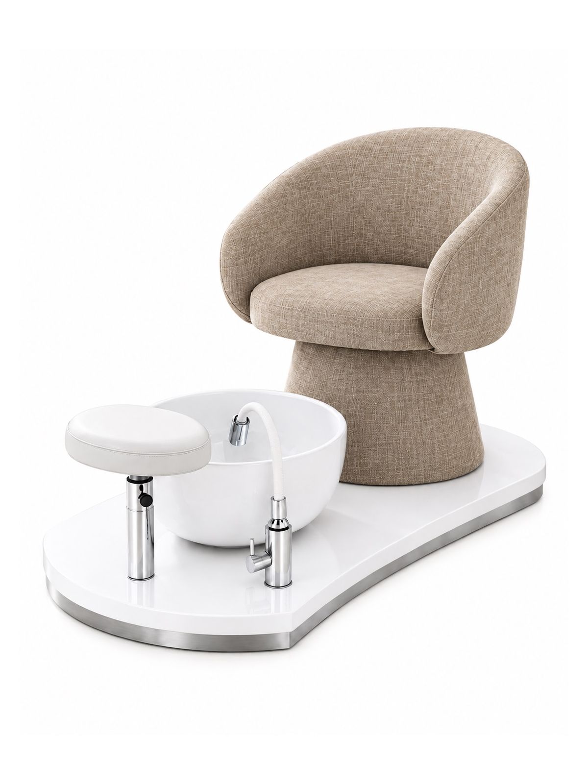 Poltrona Podo Pedicure Manicure Tavolo Nails Aspiratore Unghie Lettino Massaggio Reception Banco Cassa Arredamento Centro Esteti