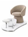 Poltrona Podo Pedicure Manicure Tavolo Nails Aspiratore Unghie Lettino Massaggio Reception Banco Cassa Arredamento Centro Esteti