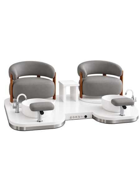 Poltrona Podo Pedicure Manicure Tavolo Nails Aspiratore Unghie Lettino Massaggio Reception Banco Cassa Arredamento Centro Esteti