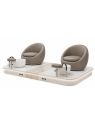 Poltrona Podo Pedicure Manicure Tavolo Nails Aspiratore Unghie Lettino Massaggio Reception Banco Cassa Arredamento Centro Esteti