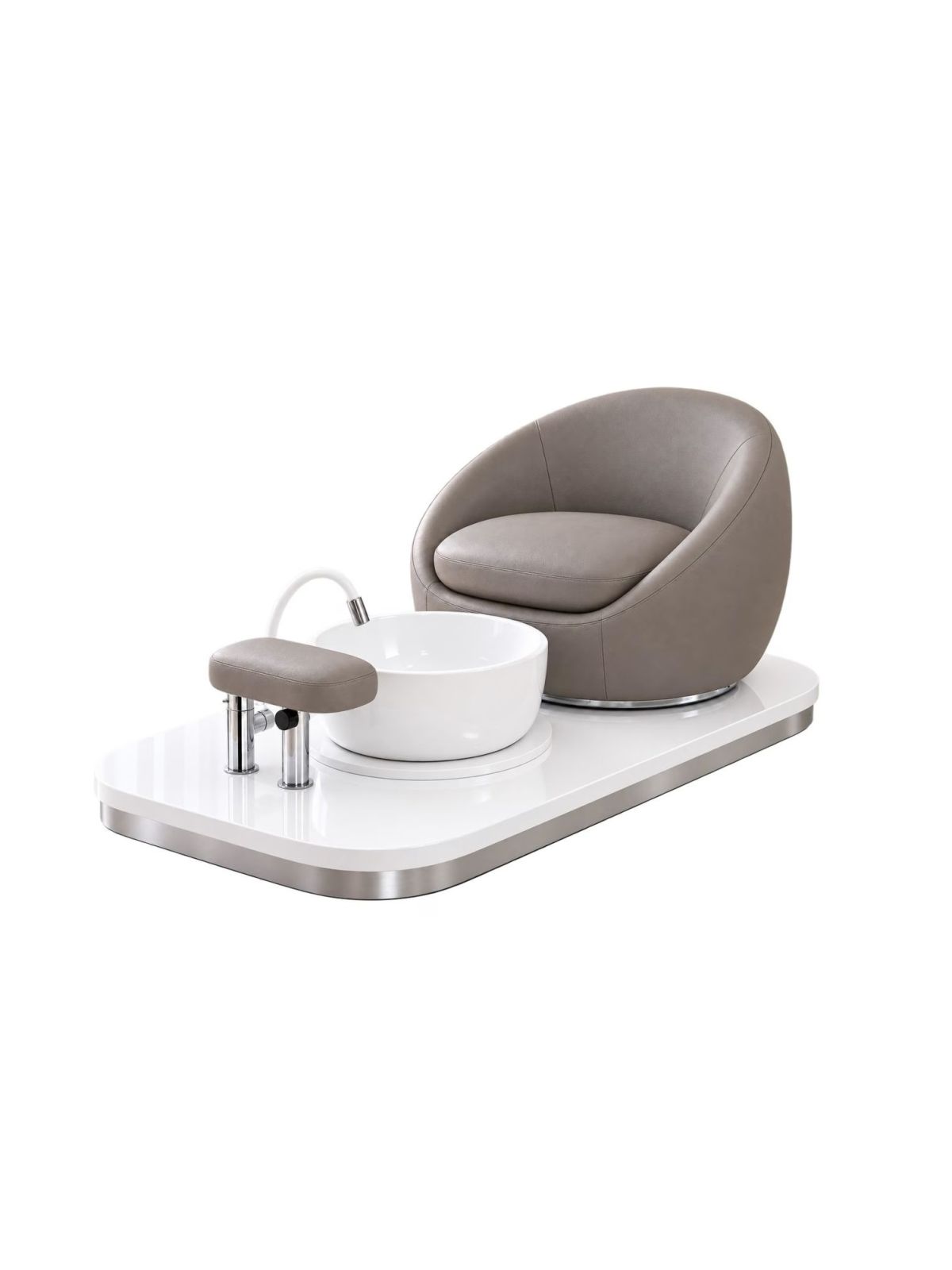 Poltrona Podo Pedicure Manicure Tavolo Nails Aspiratore Unghie Lettino Massaggio Reception Banco Cassa Arredamento Centro Esteti