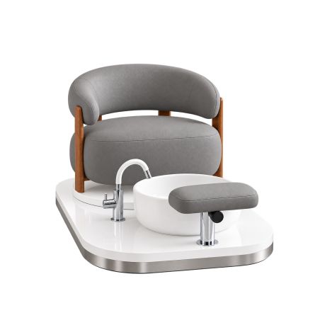 Poltrona Podo Pedicure Manicure Tavolo Nails Aspiratore Unghie Lettino Massaggio Reception Banco Cassa Arredamento Centro Esteti