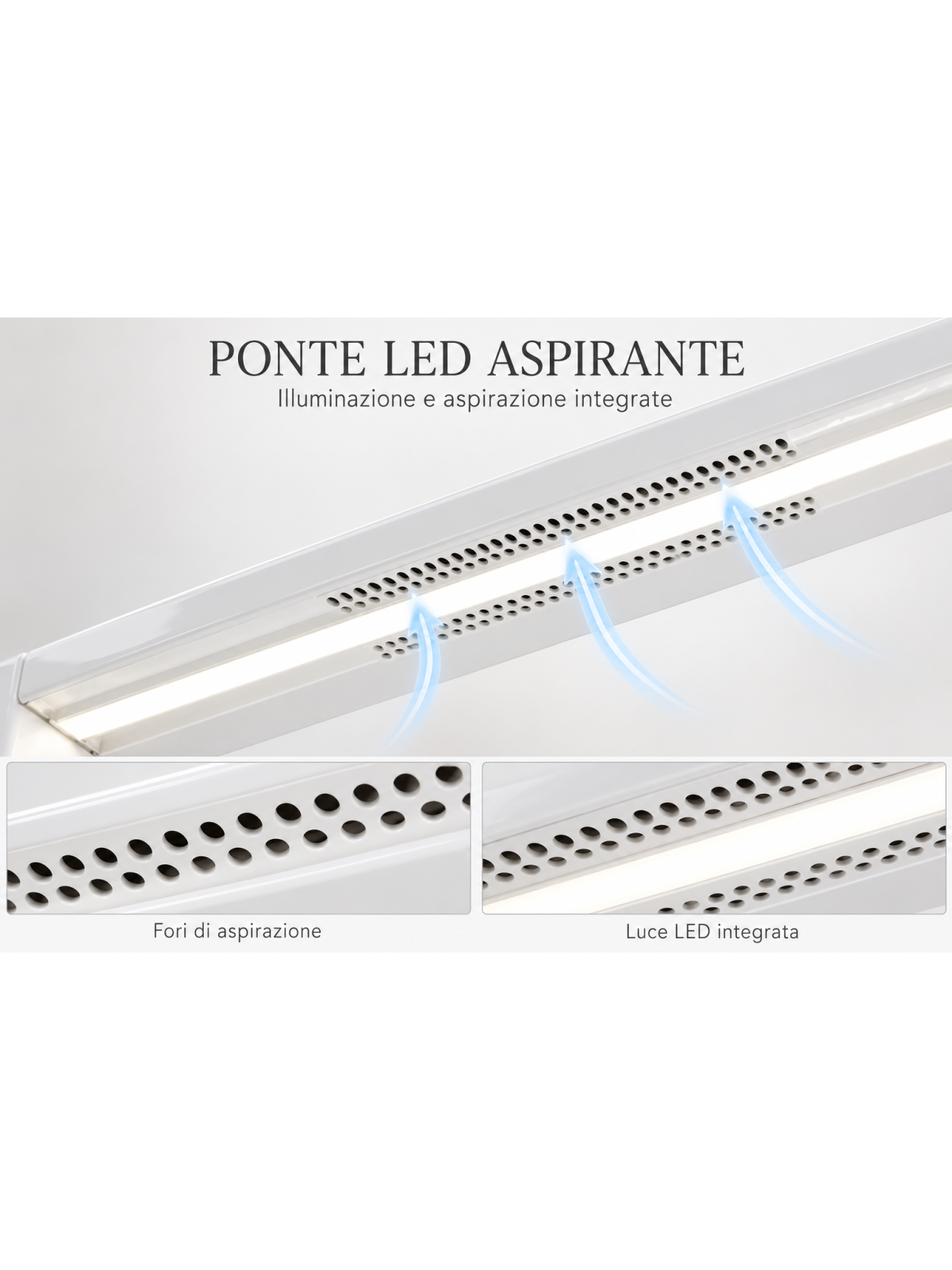 Tavolo Nails Lux con Aspiratore | Pierucci
