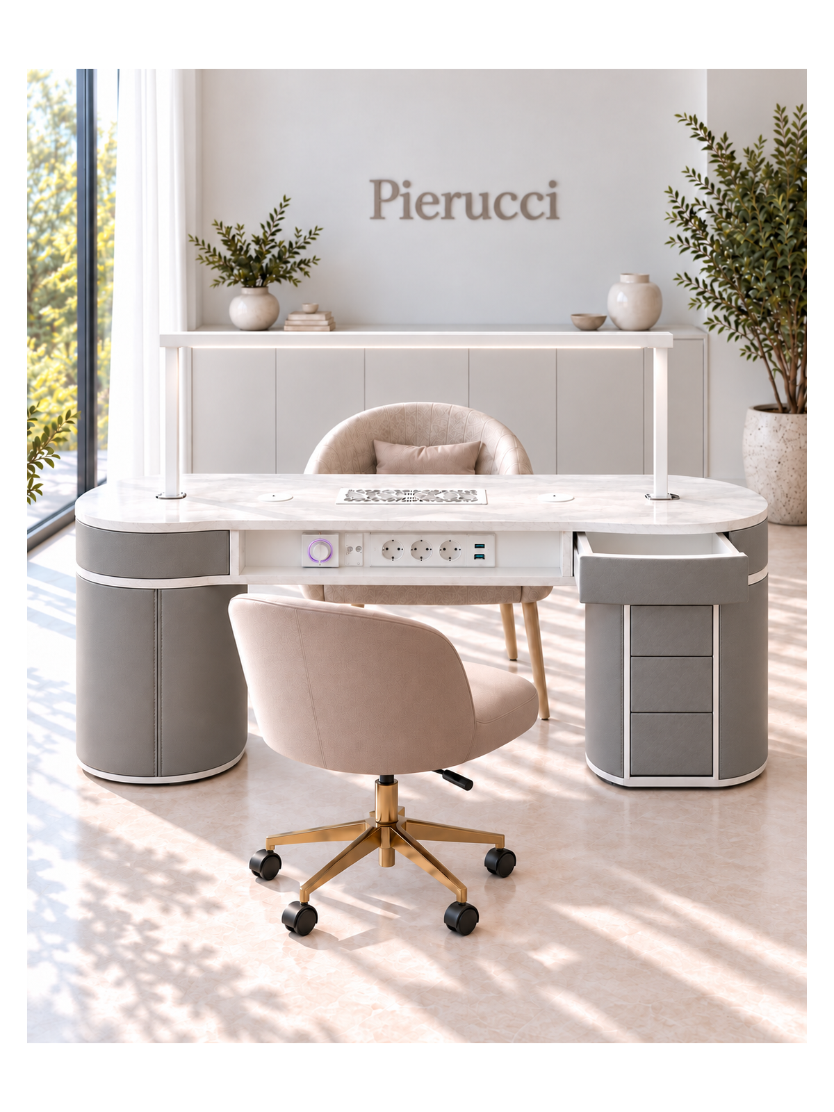 Tavolo Nails Lux con Aspiratore | Pierucci