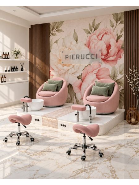 Poltrona Podo Pedicure Manicure Tavolo Nails Aspiratore Unghie Lettino Massaggio Reception Banco Cassa Arredamento Centro Esteti