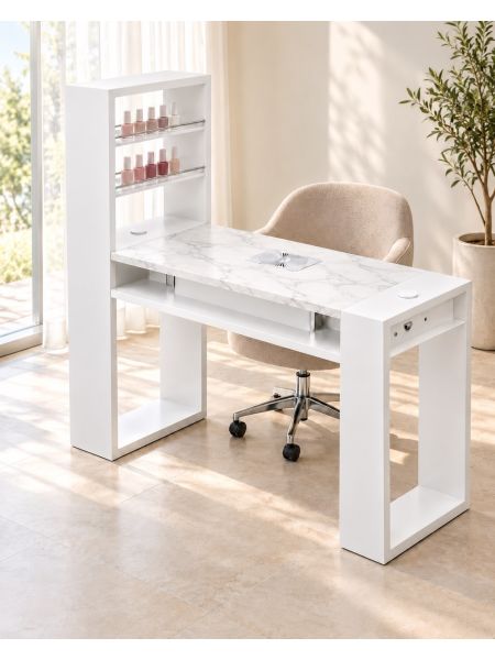 Tavolo Manicure Astra Plus con Aspiratore B-B 140cm | Pierucci