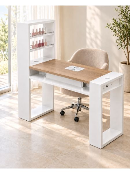 Tavolo Manicure Astra Plus con Aspiratore B-B 140cm | Pierucci