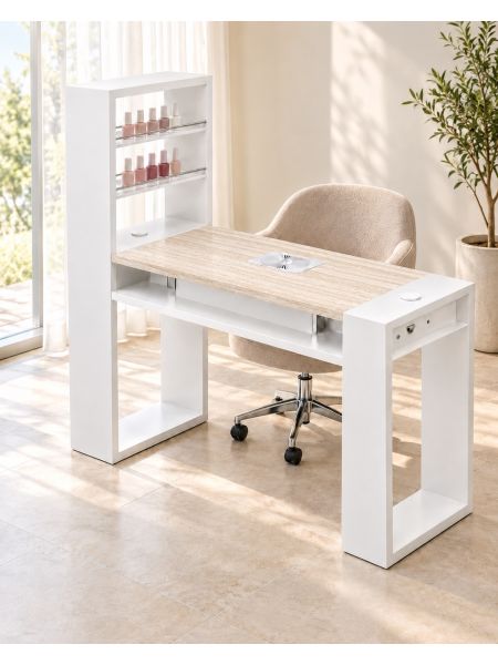 Tavolo Manicure Astra Plus con Aspiratore B-S 140cm | Pierucci