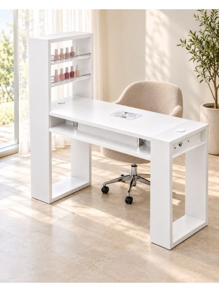 Tavolo Manicure Astra Plus con Aspiratore N-N 140cm | Pierucci
