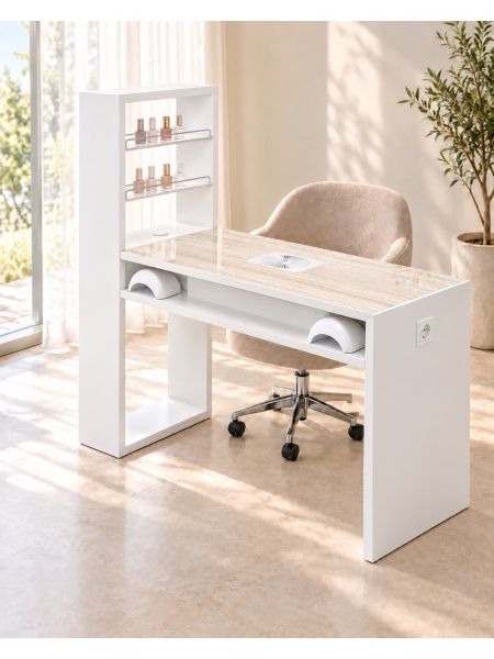 Tavolo Manicure Worker Plus con Aspiratore B-S 124cm | Pierucci
