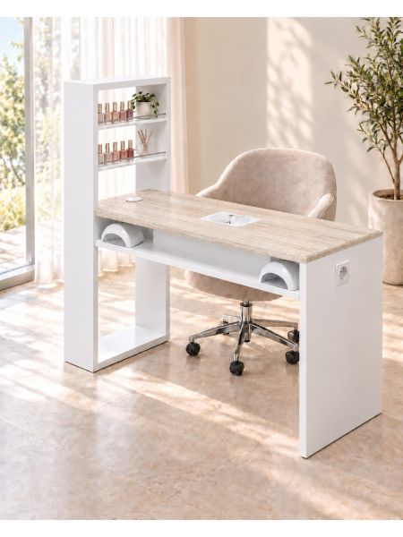 Tavolo Manicure Worker Plus con Aspiratore B-MB 124cm | Pierucci