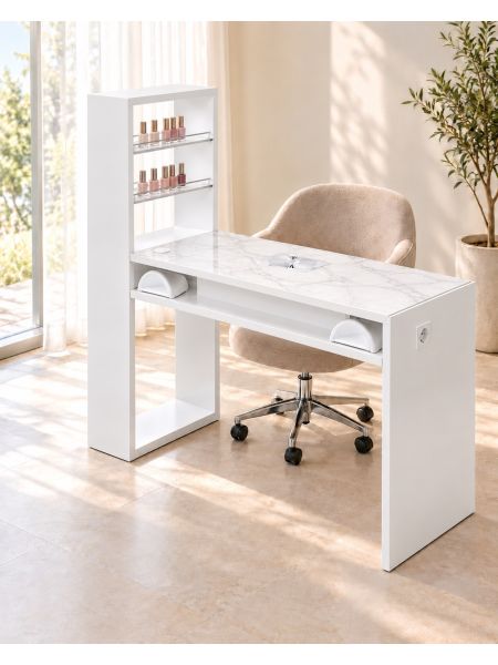 Tavolo Manicure Worker Plus con Aspiratore N-S 124cm | Pierucci
