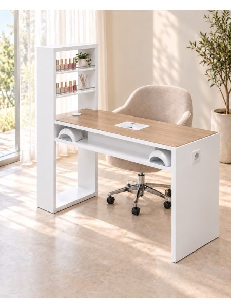 Tavolo Manicure Worker Plus con Aspiratore N-MN 124cm | Pierucci