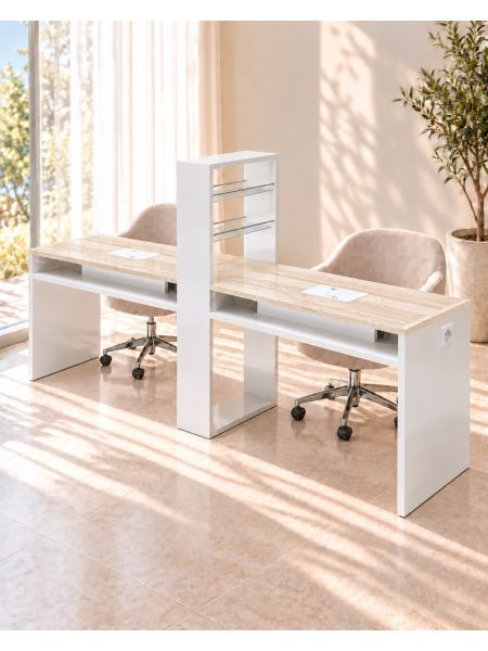 Tavolo Manicure Worker Plus Double N-S | Pierucci