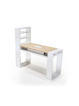 Tavolo Manicure per Centro Estetico Nails Astra Plus con Aspiratore B-S 140cm