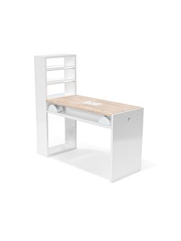 Tavolo Manicure per Centro Estetico Nails Worker Plus con Aspiratore B-S 124cm