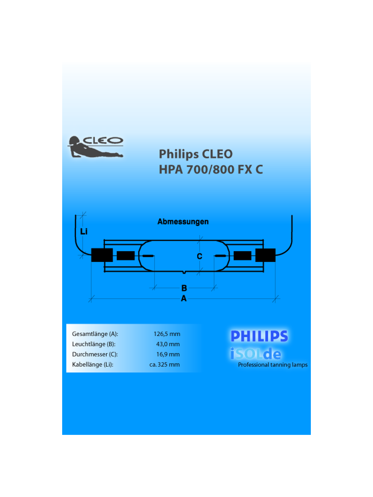 CLEO HPA 700/800 FX C