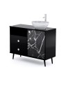 Mobile per Cabina Estetica 100cm con Lavabo e Miscelatore BB