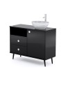 Mobile per Cabina Estetica 100cm con Lavabo e Miscelatore BS