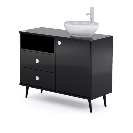 Mobile Cabina Estetica 100cm con Lavabo e Miscelatore NN