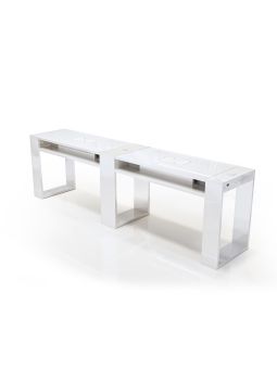 Tavolo Manicure per Centro Estetico Nails Astra Simple Double B-B