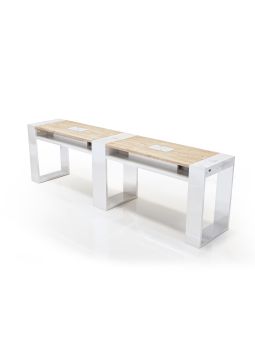 Tavolo Manicure per Centro Estetico Nails Astra Simple Double B-S