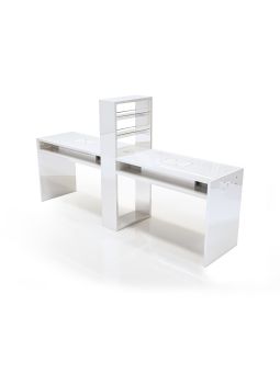 Tavolo Manicure per Centro Estetico Nails Worker Plus Double B-B