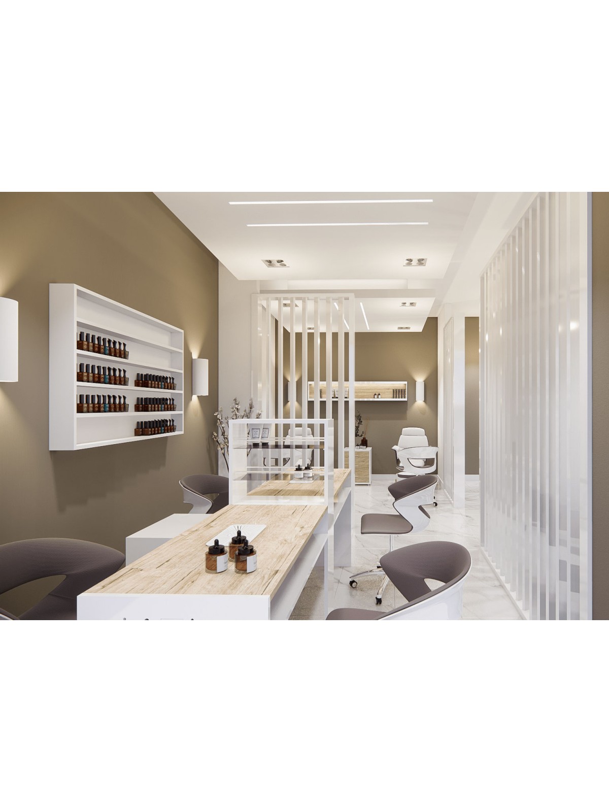 Tavolo Manicure per Centro Estetico Nails Worker Plus con Aspiratore N-N 124cm