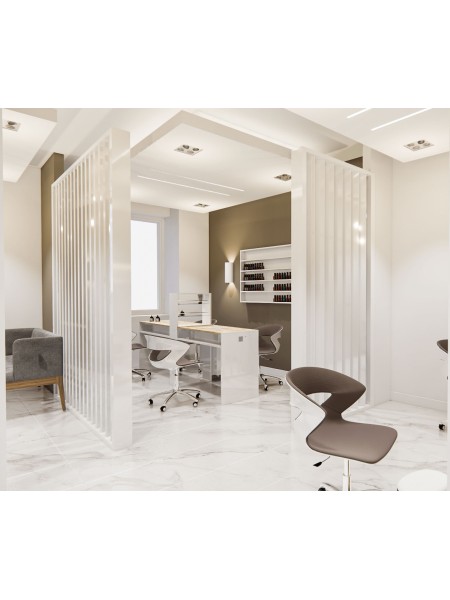 Tavolo Manicure per Centro Estetico Nails Worker Simple B-B 104cm