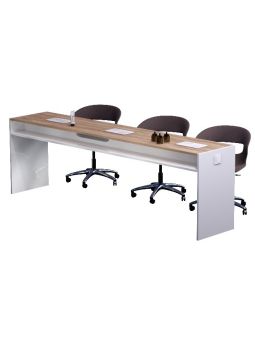 Tavolo Manicure a 3 Postazioni per Unghie Worker Simple Big BS