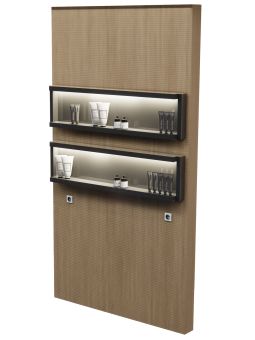 Parete Attrezzata Marmorizzato Rovere