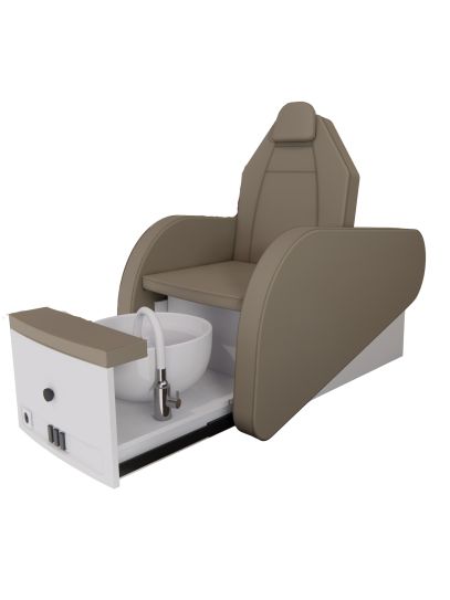 Poltrona Podo Pedicure Manicure Tavolo Nails Aspiratore Unghie Lettino Massaggio Reception Banco Cassa Arredamento Centro Esteti