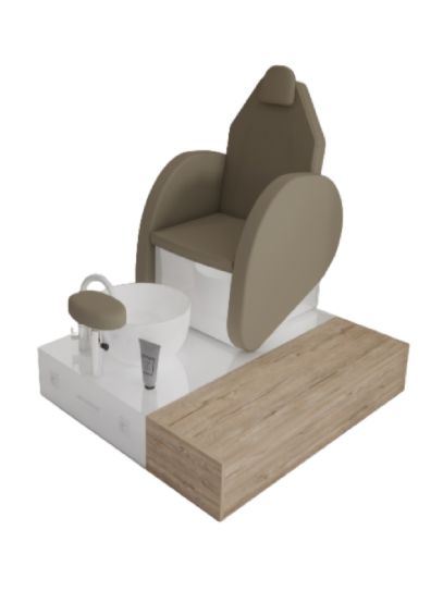 Poltrona Podo Pedicure Manicure Tavolo Nails Aspiratore Unghie Lettino Massaggio Reception Banco Cassa Arredamento Centro Esteti