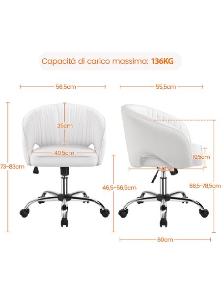 Sedia per Centro Estetico | Pierucci