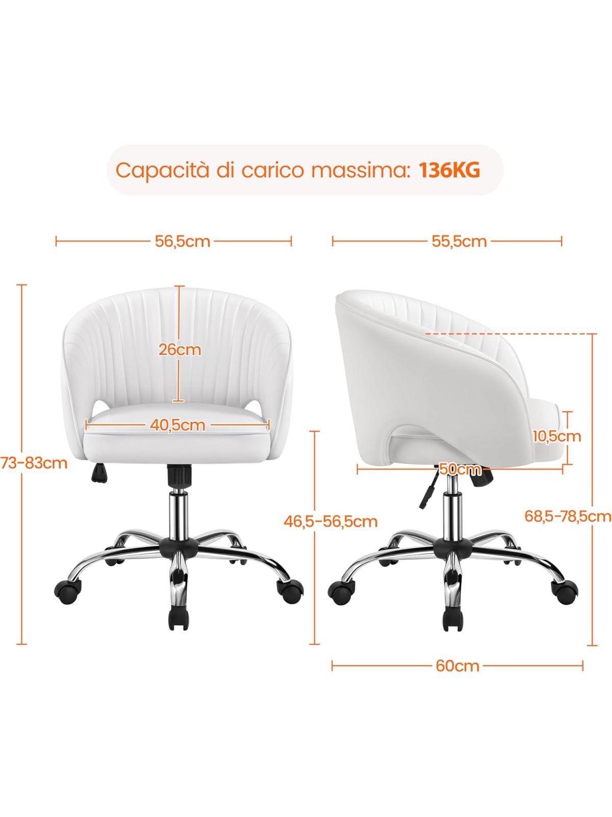 Sedia per Centro Estetico | Pierucci